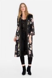 VELVET MIX KIMONO at Johnny Was